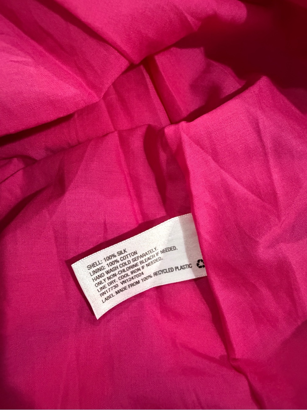 Isaac Mizrahi Plaid Silk dress size XL - Picture 5 of 5